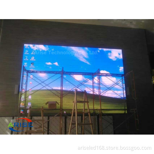 256mmx128mm P8 high resolution indoor led display